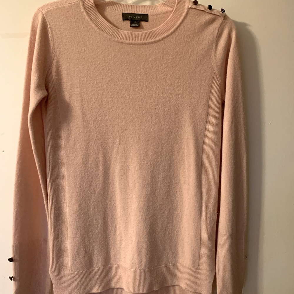 Baby pink Primark sweater